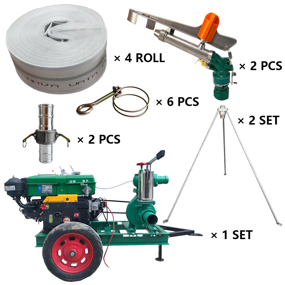 眉山程瑞达PY40摇臂喷枪灌溉套装